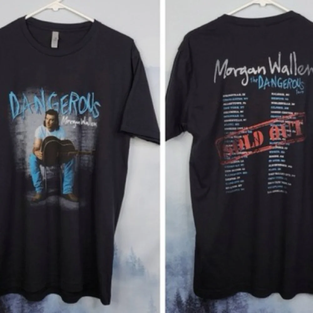 Morgan Wallen Dangerous Tour T-Shirt - Picture 1 of 4